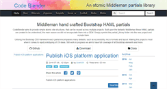 Desktop Screenshot of codeblender.net