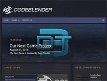 Tablet Screenshot of codeblender.com